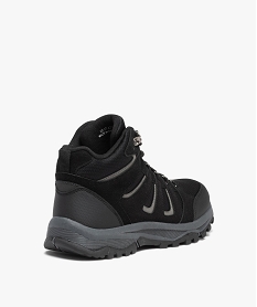 chaussures de trekking homme montantes a lacets noir baskets et tennisI128301_4