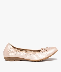 GEMO Ballerines femme tige souple à bout renforcé rose standard