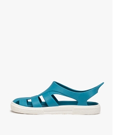 sandales de plage fille extra souples - boatilus bleu standard tongs et plageI225701_3