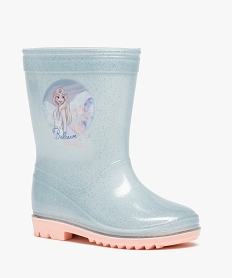 bottes de pluie fille pailletees – la reine des neiges bleu bottes de pluie et apres-skiI258001_2