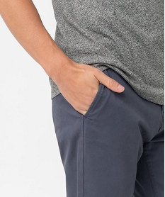 pantalon chino en coton stretch coupe slim homme grisI284901_2