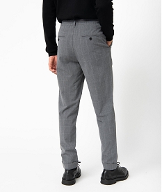 pantalon homme en toile avec taille ajustable imprimeI285401_3