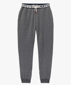 pantalon de jogging homme avec ceinture imprimee – camps united gris pantalonsI291701_4