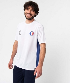 GEMO Tee-shirt homme FIFA - Coupe du Monde de football 2022 Blanc