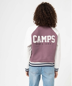 sweat femme bicolore – camps united violetI308401_3