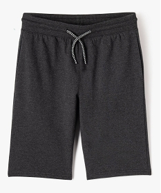 bermuda en maille a taille elastiquee garcon gris shorts bermudas et pantacourtsI498801_1