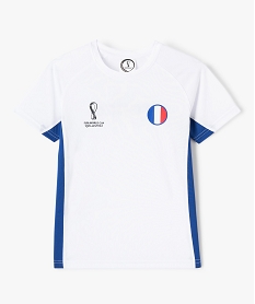 GEMO Tee-shirt garçon à manches courtes - FIFA - Coupe du Monde de football Blanc