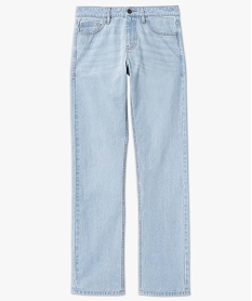 jean coupe regular legerement delave homme bleu jeans delavesI595501_4
