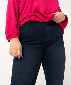 jegging femme grande taille avec plis sur les hanches bleu pantalons et jeansI633201_2