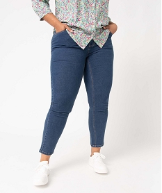 jean femme grande taille coupe regular bleu pantalons et jeansI633301_1