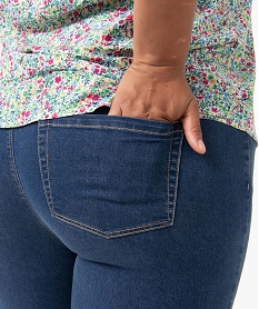 jean femme grande taille coupe regular bleu pantalons et jeansI633301_2