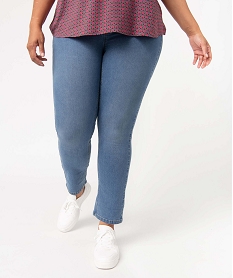 jean femme grande taille coupe regular gris pantalons et jeansI633601_1