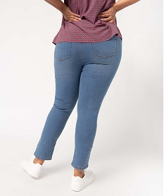 jean femme grande taille coupe regular gris pantalons et jeansI633601_3