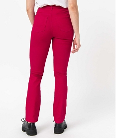 pantalon coupe regular taille normale femme rougeI638901_3