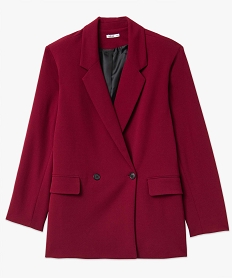 veste de costume femme grande taille rouge vestes et manteauxI653101_4