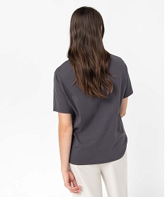 tee-shirt femme avec motif ariel multicolore - disney noirI687901_3