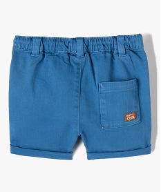 short bebe garcon en denim colore bleu shortsI711301_3
