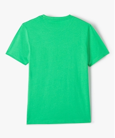 tee-shirt avec motif surf sur le buste garcon vert tee-shirtsI804401_3
