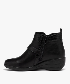boots confort avec bride a boucle femme noir standard bottines bottesJ023201_3