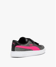 baskets fille a paillettes et a scratch - puma noirJ061201_4