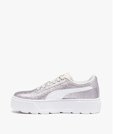 baskets femme pailletees a semelle plateforme - puma grisJ061401_3