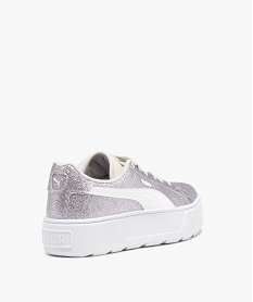 baskets femme pailletees a semelle plateforme - puma grisJ061401_4