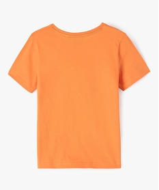 tee-shirt a manches courtes avec motif manga garcon - dragon ball z orangeJ323201_3
