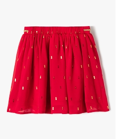 jupe ample a motifs pailletes fille rouge robes et jupesJ362401_3