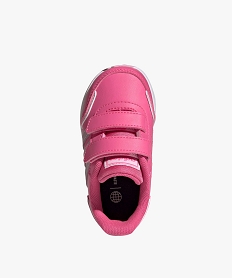 baskets bebe fille running a double scratch switch - adidas rose vifJ628901_3
