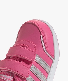 baskets bebe fille running a double scratch switch - adidas rose vifJ628901_4