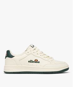 GEMO Baskets homme à semelle contrastée et à lacets - Ellesse Beige