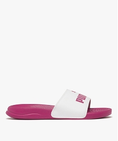 GEMO Mules de piscine femme détail métallisé Popcat 20 - Puma rose vif