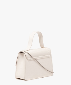 sac a main compact a strass et bandouliere en chaine femme blanc standardJ665601_2