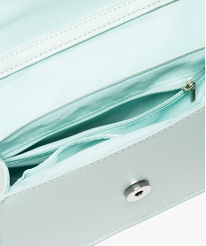 sac a main compact a strass et bandouliere en chaine femme vert standard sacs a mainJ665701_3