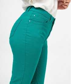 pantalon coupe regular taille normale femme vert pantalonsJ734501_2