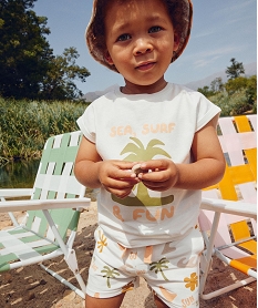 tee-shirt avec motif estival bebe garcon beigeJ823201_4