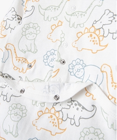 pyjama dors-bien a motifs dinosaures bebe beigeJ862001_2