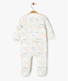 pyjama dors-bien a motifs dinosaures bebe beigeJ862001_3