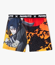 GEMO Boxer en microfibre imprimé Sasuke homme - Naruto Noir