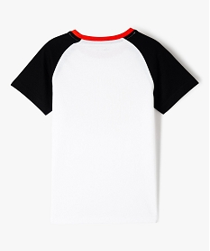 tee-shirt a manches courtes avec motif voiture de course garcon blancJ952101_4