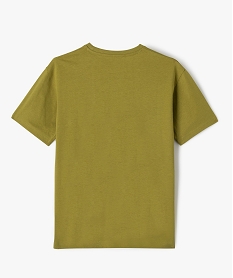 tee-shirt a manches courtes inscriptions skate garcon vert tee-shirtsJ976001_3