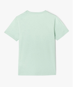 tee-shirt manches courtes imprime skate garcon vert tee-shirtsJ977301_3