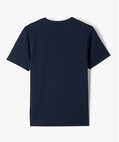 tee-shirt manches courtes imprime skate garcon bleuJ977501_3