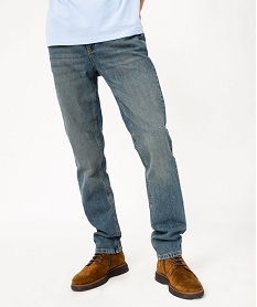 jean slim aspect use homme gris jeansK041501_1