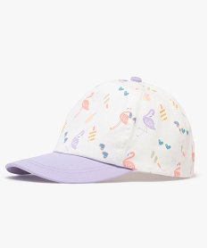 GEMO Casquette à motifs estivaux fille violet standard