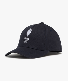 GEMO Casquette en coton brodée Équipe de France Olympique Bleu