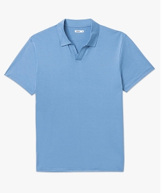 polo a manches courtes homme bleuK100501_4