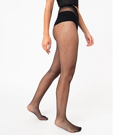 GEMO Collant résille avec plumetis femme - Dim Style noir standard