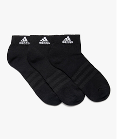 GEMO Chaussettes de sport tige basse homme - Adidas (lot de 3 paires) noir standard