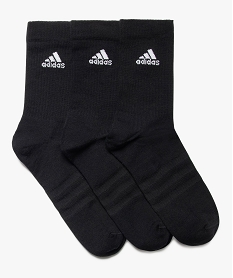 GEMO Chaussettes de sport tige haute homme - Adidas (lot de 3) noir standard